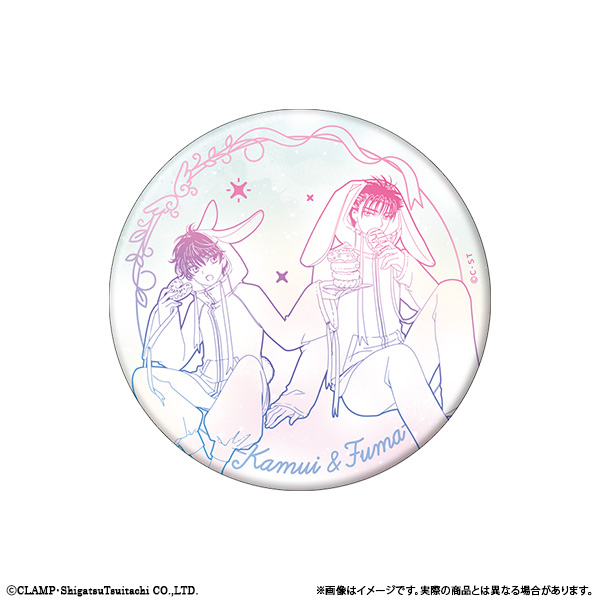 X-エックス- 満月缶ミラー／司狼神威＆桃生封真: 日用品・アパレル