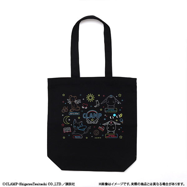 CLAMP FANS SHOP トートバッグ／ネオン