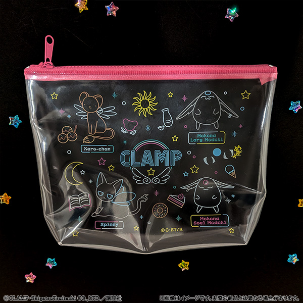 CLAMP FANS SHOP ポーチ／ネオン